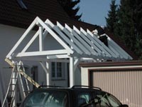 Satteldachcarport