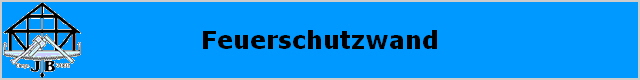 Feuerschutzwand