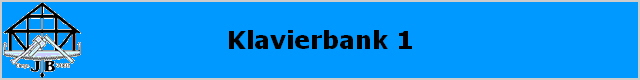 Klavierbank 1